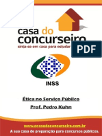 Apostila INSS - Recife2014 EticaNoServicoPublico PedroKuhn 1