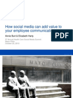 Social media in corporate environments