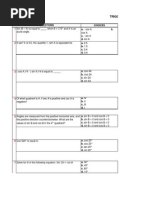 Trigonometry (Revise)