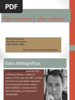 Alta Costura y Alta Cultura