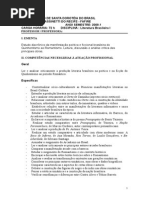 Literatura Brasileira I 2009.1 Norma