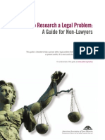 How To Research Legal Problem