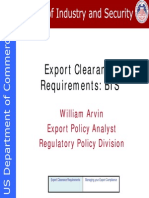 Export Clearance Webinar