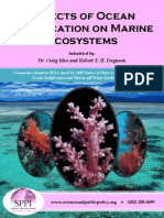 Effects of Ocean Acidification on Marine Ecosystems