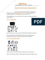 China OBD2Repair Top 5 Diesel Trucks Diagnostic Tools