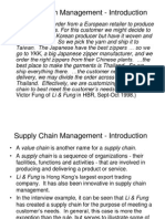 Supply Chain Management