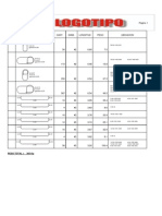 Lista de Despacho Columnetas de Confinamiento