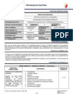 Programa de Materia: Datos de Identificación