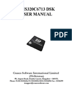 Cranes Dsp1 User Manual 6713