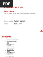 Ordu Pool City Summary Report
