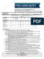 Toronto Blue Jays (63-57) vs. Seattle Mariners (63-55) : Monday, August 11, 2014 Safeco Field