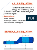 Bernoulli's Equation