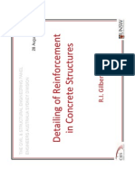 Detailing of Reinforcement in Concrete Structures 28 Aug 2012