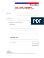 Chartek Applicator Application Form