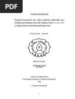 Download Pengaruh Konsentrasi Dan Waktu Pemberian Gibberelin Thd Pertumbuhan Tanaman Melon Hidroponik System Tetes by Fadhilah Suroto SN236560336 doc pdf