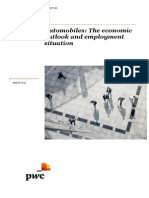 Automobiles The Economic Outlook and Employment Situation