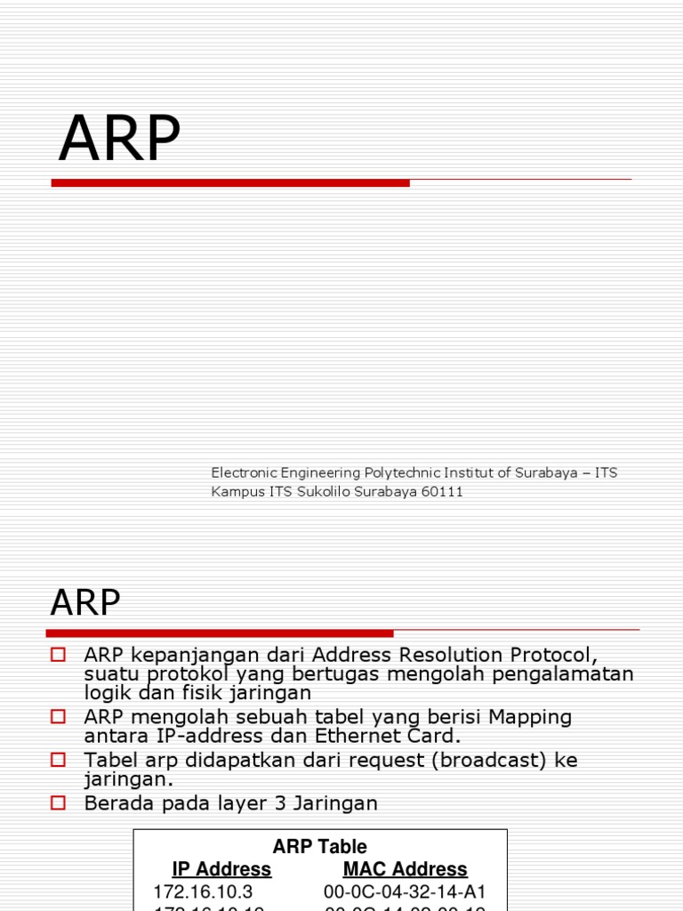 Understanding ARP Protocol Basics | PDF