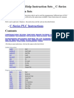 CX Programer-Help-Instruction Sets - C-Series