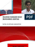 Dilshad Hussain Shah Muhhamad Ashfaq: M.Phil in Applied Linguistics