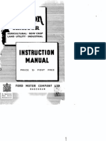 Fordson Major Tractor Manual