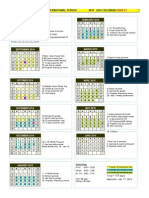 2014-2015 DAIS Calendar