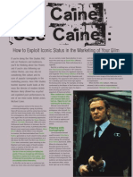 Get Caine, Us Caine: How to Exploit Iconic Status in the Marketing of Your Film