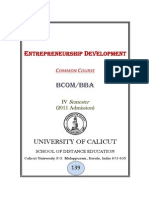 Entrepreneurship Development 279