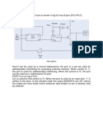 Using Port 0 of 8051 Microcontroller as Input and Output Port