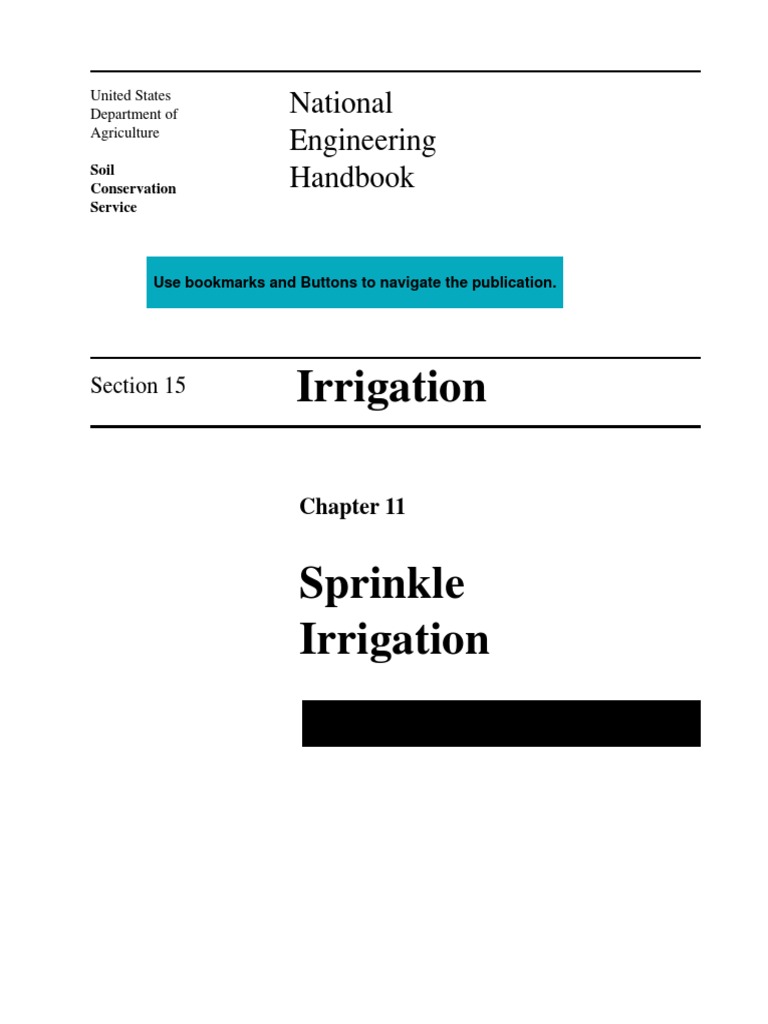 Sprinkler Design PDF Irrigation Soil