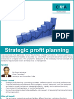Strategic Profit Planning