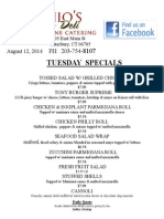 Daily Specials