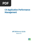 APM - 9.5 API Reference Guide