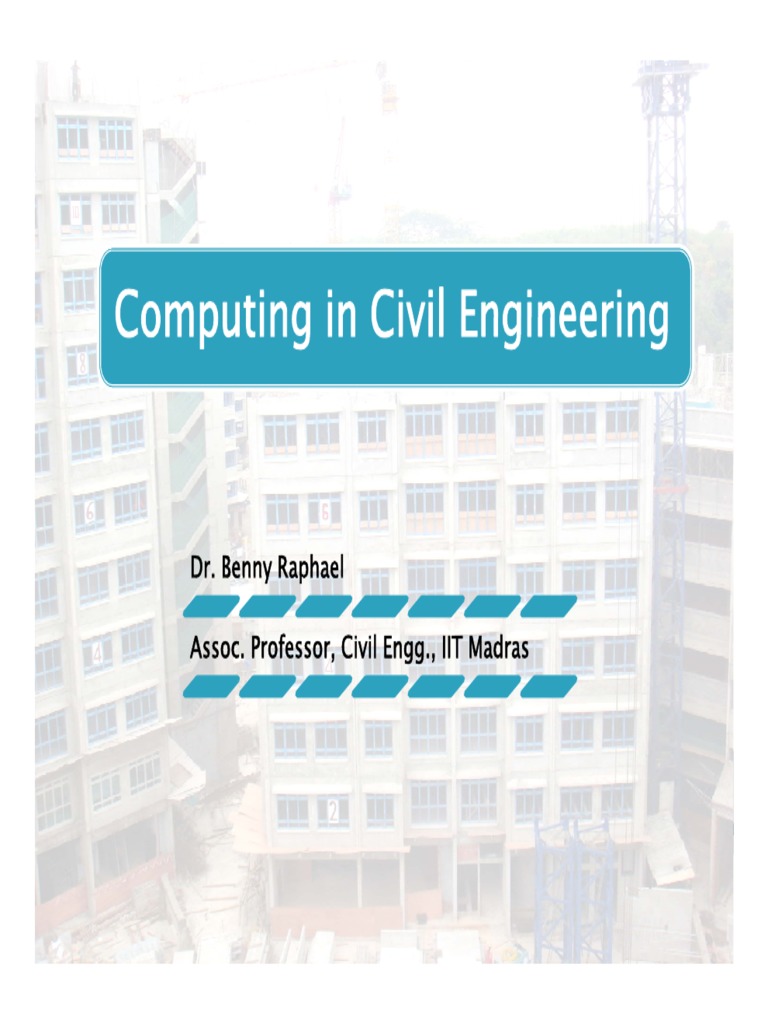 Computing in Civil | PDF | Building Information Modeling | Systems ...