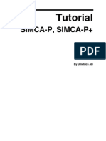 SIMCA-P+ 11 Tutorial
