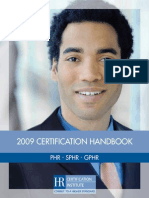 2009 Certification Handbook