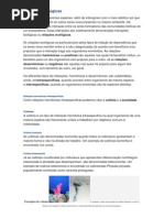 Relações Ecológicas