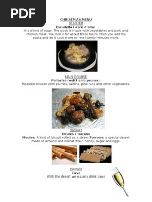 Christmas Menu