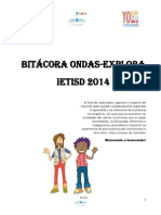 Bitacora Ondas-explora 2014.