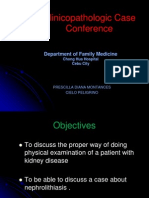 Clinicopathologic Case Conference: Department of Family Medicine