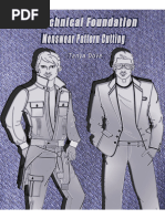 Drafting Men's Pants Pattern | PDF | Seam (Sewing) | Teaching Mathematics