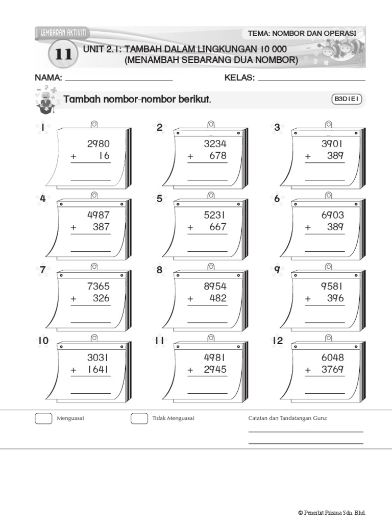 Matematik Tahun 3 Kssr Pdf