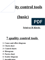 7 Quality Control Tools (Basic) : Srinivas R Khode