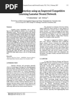 Intrusion Detection Using An Improved Competitive Learning Lamstar Neural Network