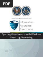 Spotting The Adversary With Windows Event Log Monitoring