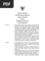 Download Perwali No 7 Thn 2008 Ttg Ombudsman Kota Makassardoc by Ahmad Tawakkal Paturusi SN236610844 doc pdf