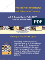Multitheoretical Psychotherapy:: A New Approach To Integrative Treatment