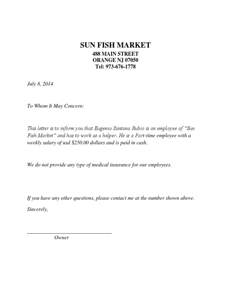 Sun Fish Market PDF