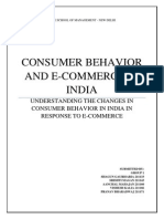 Consumer Behavior On E-Commerce