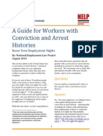 A Guide For Workers With Conviction and Arrest Histories