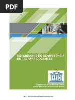 Competencias TIC docentes UNESCO